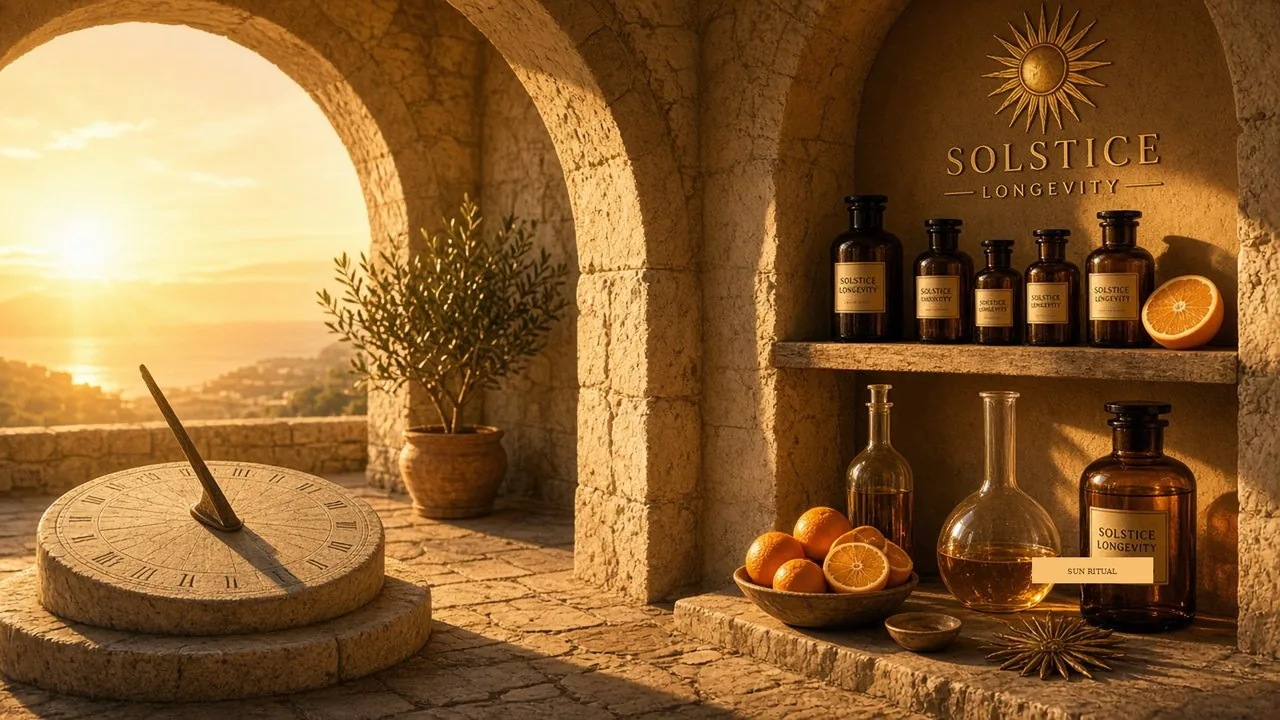 Solstice Longevity: the brand&rsquo;s showroom plate